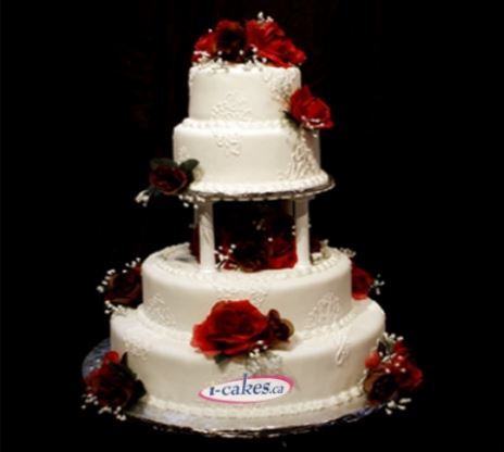 Elevate Your Celebration with Irresistible Cakes' Premium Quality Wedding Cakes