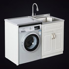 One-Stop Design Of Stainless Steel Laundry Cabinet Is Especially Suitable For Small Apartment