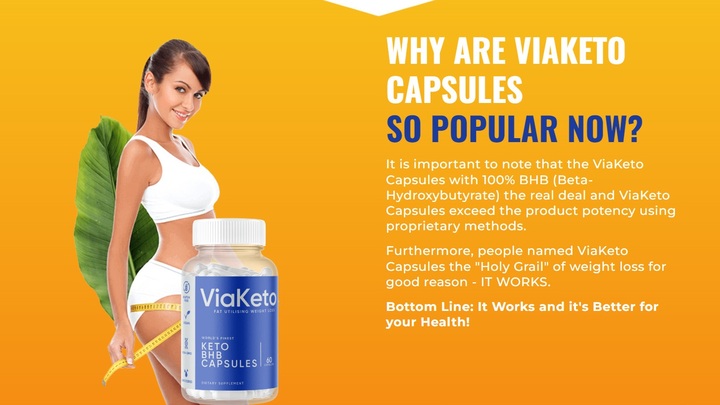 ViaKeto Keto BHB Capsules UK & FR Active Ingredients