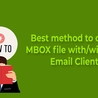 Top Programs to Open MBOX Files