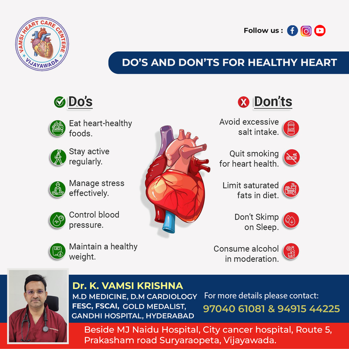 Cardiology hospital in vijayawada - Vamshi heart care