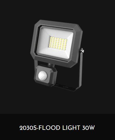 Where can floodlights be used?