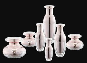 Glass- Like Heavy Wall Pet Cosmetic Cream Jar