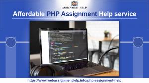 Improve your grades with an affordable PHP Assignment help service