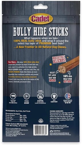 Conquering Cravings: A Deep Dive into Cadet Bully Hide Sticks for Dogs