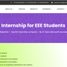 internship for eee students