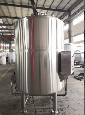 stacked horizontal brite tanks in the manufacture of yogurt