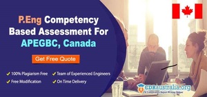 P.Eng Competency Based Assessment For EGBC, Canada Ask An Expert At CDRAustralia.Org