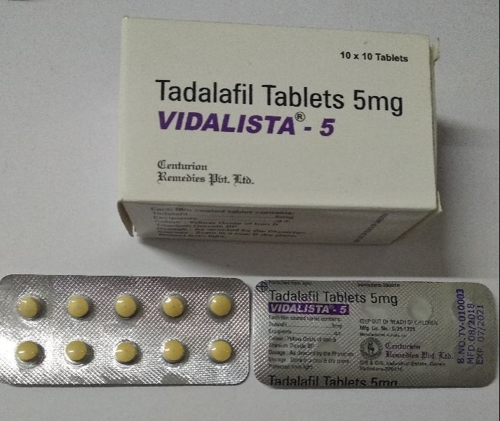 Vidalista 5 Mg Online | Tadalafil | GenericCures