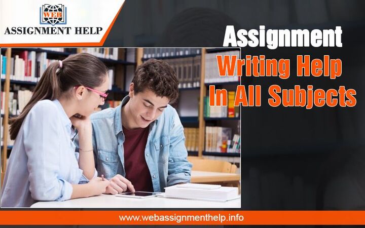 Assignment writing help in all subjects