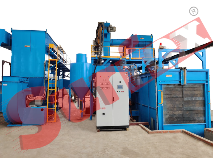 Swing Table Type Shot Blasting Machine