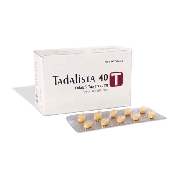 Tadalista 40 mg medicine Liberate Your Life from ED