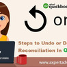 Easiest Way to Undo or Delete Reconciliation in QuickBooks