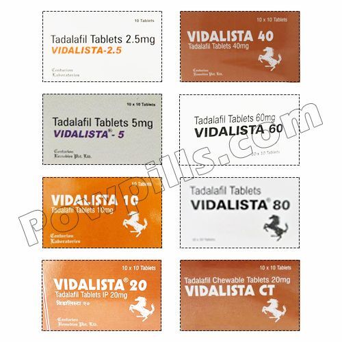 Vidalista (Generic Cialis): Uses, Dosage, Side Effects……