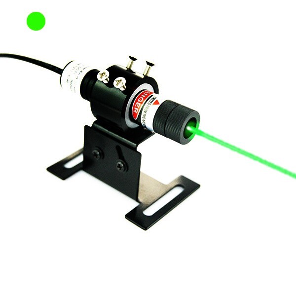 How to get long lasting use of DC power 532nm green dot laser alignment? 