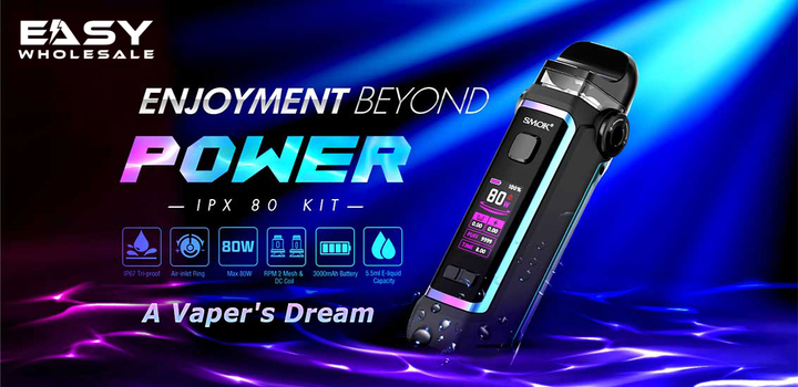 Discovering the Power of SMOK IPX 80: A Vaper's Dream
