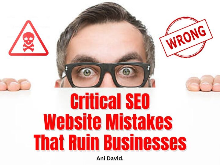 5 Top Website Mistakes That Ruin Businesses in 2024