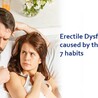 Erectile Dysfunction can be caused by the following 7 habits