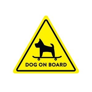 Dog-on-Board Stickers for Car \u2013 Drive with Pet Safety and Style