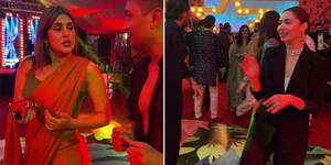 Glamour Unleashed: Mahira Khan and Kubra Khan Set the Dance Floor on Fire with Mesmerizing Performances at Shazi&#039;s Wedding