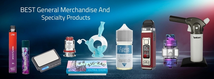 Wholesale General Merchandise and Specialty Products & E Juice Supply Utah