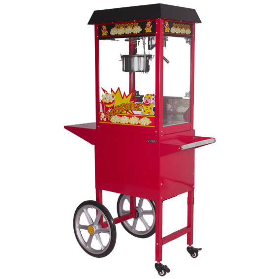 8oz Popcorn Machine with Cart: Perfect Companion for Movie Nights