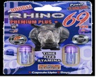 Rhino - 69 Premium Plus, Power 2,000,000 Double Pack - Maximum Strength 