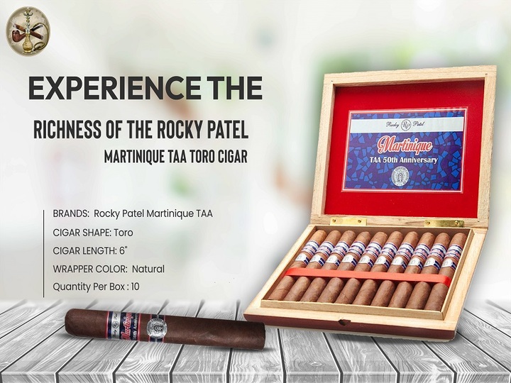 Experience the Richness of the Rocky Patel Martinique TAA Toro Cigar