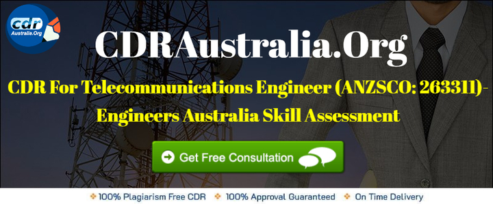 CDR For Telecommunications Engineer (ANZSCO: 263311) From CDRAustralia.Org – Engineers Australia