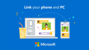 Are there any security considerations I should be aware of when using Microsoft Phone Link?