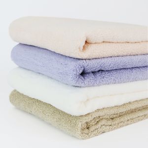 How are the bath towels you use being produced?