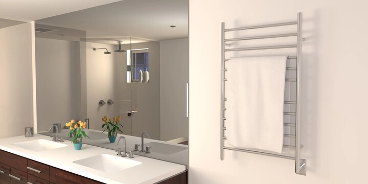 Amba Heated Towel Rack: Maximizing Your Bathroom Space and Comfort