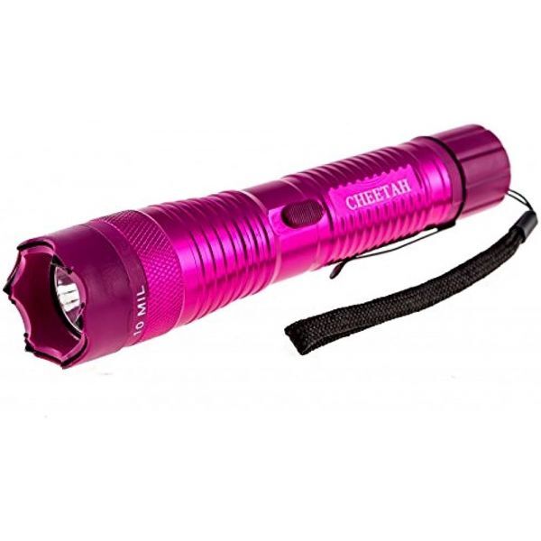 Cheetah Stun Gun LED Flash Light Tactical Force