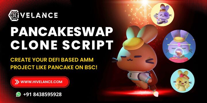 Create a defi project like Pancakeswap with the help of Pancakeswap clone script. 