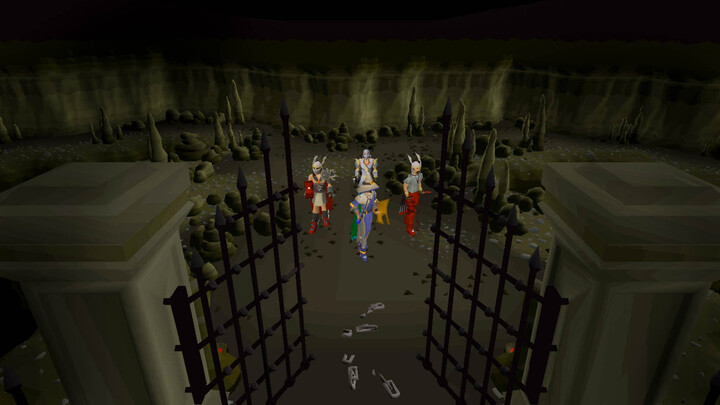 The game is still recognizable as Runescape