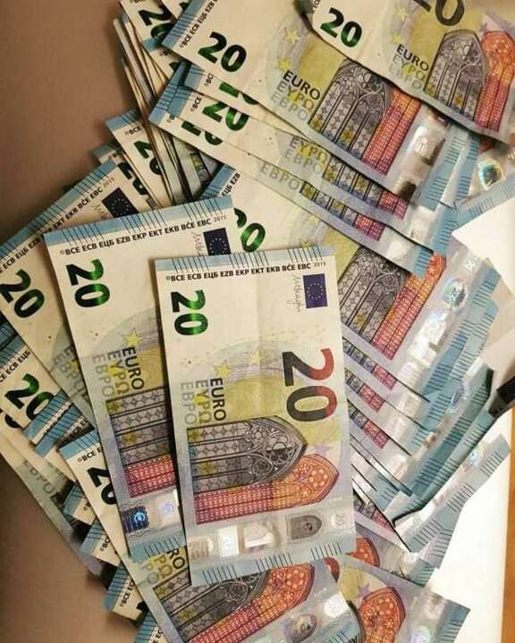 euro fake notes