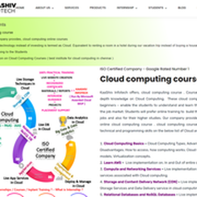 CloudComputing course