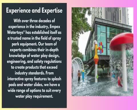EmpexWatertoys\u00ae - Your Top Choice for Spray Park Equipment