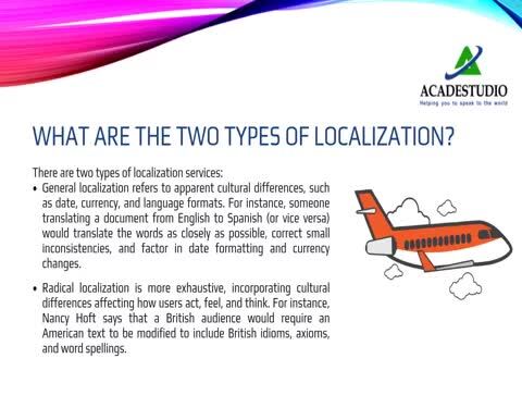 What does a localization company do?