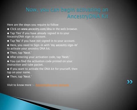 Ancestry.comdnaactivate