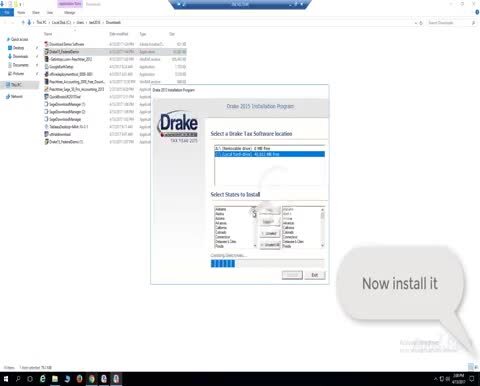 How to install Drake Tax Software in Virtual Desktop