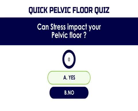 Take our third quiz in the Pelvic Floor Health series