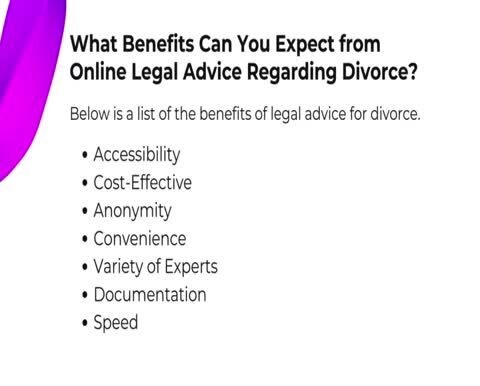 How to Get Legal Advice For Divorce Online?